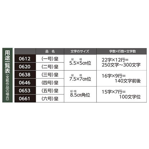 三号）皇 | 大作筆 | 筆 | 日本習字オンラインショップ