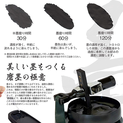 墨すり機（墨磨職人）1丁掛 | 墨・硯ほか | 日習展向け用具